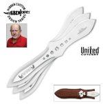 Gil Hibben Small Competition Triple Thrower Set W/Leather Sheath - GH2034