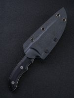 WE Knife Co. Stonefish Fixed Blade Knife Black G-10 (4.46" Stonewash) - 919C - Image 5