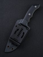 WE Knife Co. Stonefish Fixed Blade Knife Black G-10 (4.46" Stonewash) - 919C - Image 6
