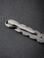WE Knife Co Gesila , titanium pry bar - EDC - Every Day Carry - A-08B -Grey - Image 3