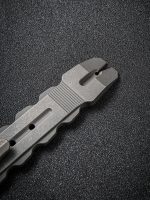 WE Knife Co Gesila , titanium pry bar - EDC - Every Day Carry - A-08B -Grey - Image 2