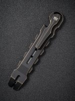 WE Knife Co Gesila , titanium pry bar - EDC - Every Day Carry - A-08A Black