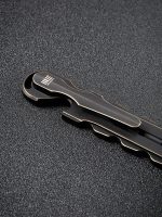 WE Knife Co Gesila , titanium pry bar - EDC - Every Day Carry - A-08A Black - Image 4