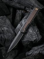 WeKnife Peer Copper, Black, pocket knife, Ostap Hel design - 2015f