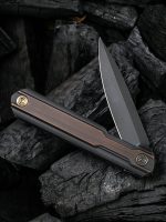 WeKnife Peer Copper, Black, pocket knife, Ostap Hel design - 2015f - Image 9