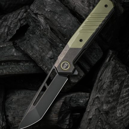 WEKNIFE Arsenal Flipper Knife Titanium Handle With G10 Integral Spacer (3.56" CPM 20CV Blade) WE20073-2