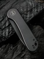 WE Knife Company Elementum Black Titanium Handle Black Stonewashed CPM 20CV Blade WE18062X-3 - Image 5