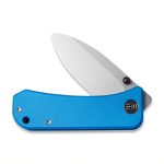 We Knife Company Ben Petersen Banter Folding Knife 2.9" S35VN Stonewashed Spear Point Blade, Blue G10 Handles - 2004A - Image 7