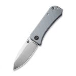We Knife Company Ben Petersen Banter Folding Knife 2.9" S35VN Satin Spear Point Blade, Gray G10 Handles - 2004E - Image 10