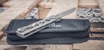 We Knife Miscreant Silver 3.0 folding knife Brad Zinker Design – 2101A - Image 6