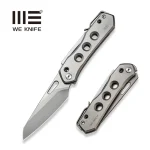 WEKNIFE Vision R Manual Thumb Knife Titanium Handle (3.54" CPM 20CV Blade) -WE21031-1