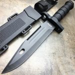 S-TEC 12" Hunting / Camping / Bushcraft Knife with ABS Sheath Series 1 - T228699