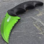 MTech USA HAWK BILL KARAMBIT KNIFE - MT-20-63 GREEN - Image 4
