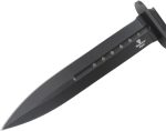 Snake Eye Tactical 12-Inches Heavy-Duty Fixed Blade Dagger-Hunting-Outdoor Survival-Knife BLACKOUT VERSION - SE-8108-10 - Image 6