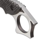 M48 Conflict With Vortec Sheath - 2cr13 Cast Stainless Steel Blade, Injection Moulded Nylon Handle, Open Ring Pommel - Length 11 1/4” - Image 2