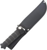 Snake Eye Tactical 12-Inches Heavy-Duty Fixed Blade Dagger-Hunting-Outdoor Survival-Knife (Silver-W10) - Image 4