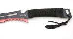 Snake Eye Tactical Fantasy Sword w/Nylon Sheath Machete Outdoors Camping - WG-871BKRD - Image 2
