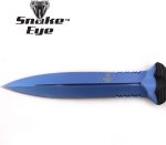 Snake Eye Tactical 12.5" Heavy Duty Fixed Color Blade Hunting Knife w/Nylon Sheath -SE-5082BL - Image 4