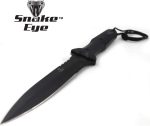 Snake Eye Tactical 12.5" Heavy Duty Fixed 'Dark Knight' Blade Hunting Knife w/Nylon Sheath - SE-5082BK