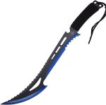 Snake Eye Tactical Fantasy Sword w/Nylon Sheath Machete Outdoors Camping - WG871BKBL - Image 2