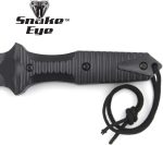 Snake Eye Tactical 12.5" Heavy Duty Fixed 'Dark Knight' Blade Hunting Knife w/Nylon Sheath - SE-5082BK - Image 2