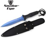 Snake Eye Tactical 12.5" Heavy Duty Fixed Color Blade Hunting Knife w/Nylon Sheath -SE-5082BL - Image 2