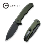 CIVIVI Mini Praxis Flipper Knife G10 Handle (2.98" D2 Blade) - C18026C-1