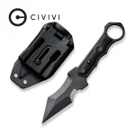 CIVIVI Orthrus Fixed Blade Knife G10 Handle (3.76" Nitro-V Blade)