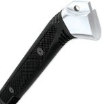 HONSHU BOSHIN KATANA - MODERN TACTICAL SAMURAI / NINJA SWORD - HAND FORGED 1060 CARBON STEEL - FULL TANG, FULLY FUNCTIONA - BLACK TPR, STEEL GUARD, POMMEL, LANYARD HOLE - UC3716 - Image 7