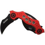 TAC-FORCE DUAL BLADE TACTICAL FLIPPER ASSISTED KNIFE - TF-669RD - Image 4