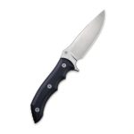 WE Knife Co. Stonefish Fixed Blade Knife Black G-10 (4.46" Stonewash) - 919C - Image 3