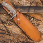 UNITED CUTLERY Rambo Last Blood Knife And Sheath - Authorized By Stallone, 7cr17 Stainless Steel Blade, Micarta Handle - Official Item! - UC3461 - Image 3