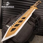 USMC DESERT OPS SAWBACK MACHETE - UC3377