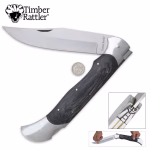 Timber Rattler Scarab Back Giant Pocket Knife - 19 TR99