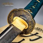 Shikoto Hammer-Forged Longquan Master Teal Katana - UC3237 - Image 7