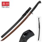 Honshu Boshin Hellfire Damascus Handmade Katana / Samurai Sword - UC3176D