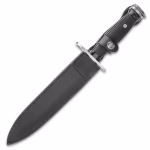 Arabian Khyber Bowie Knife and Leather Sheath - Aus 6 Steel - BK1984 - Image 4