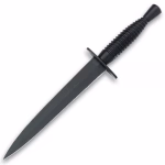 Replica Royal British Commando Knife - Stainless Steel Blade, Metal Handle - Length 11 1/4" - BKSN1 - Image 2