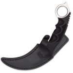 Silver Honshu Karambit With Shoulder Harness Sheath - UC2977 - Image 2