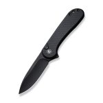 CIVIVI Button Lock Elementum II Knife Black G10 Handle (2.96" Black Stonewashed Nitro-V Blade) C18062P-1 - - Image 3