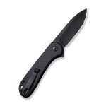 CIVIVI Button Lock Elementum II Knife Black G10 Handle (2.96" Black Stonewashed Nitro-V Blade) C18062P-1 - - Image 4