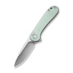 CIVIVI Button Lock Elementum II Knife Natural G10 Handle (2.96" Satin Finished Nitro-V Blade) C18062P-2 - - Image 3