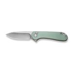CIVIVI Button Lock Elementum II Knife Natural G10 Handle (2.96" Satin Finished Nitro-V Blade) C18062P-2 - - Image 5