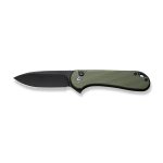 CIVIVI Button Lock Elementum II Knife OD Green G10 Handle (2.96" Black Stonewashed Nitro-V Blade) C18062P-3 - - Image 5
