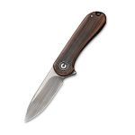 CIVIVI Mini Elementum Flipper Knife Black Hand Rubbed Copper Presentation Handle (1.83" Gray Hand Rubbed 14C28N) C18062Q-2 - Image 3