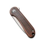CIVIVI Mini Elementum Flipper Knife Black Hand Rubbed Copper Presentation Handle (1.83" Gray Hand Rubbed 14C28N) C18062Q-2 - Image 6