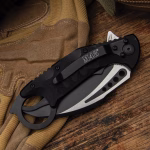 M48 Steel Titan Folder Karambit - D2 Steel, 3 3/8 Inch Blade - UC3602 - Image 4