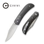 CIVIVI Appalachian Drifter II Front Flipper Knife Micarta Handle (2.96" Nitro-V Blade) C19010C-4