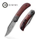 CIVIVI Appalachian Drifter II Front Flipper Knife G10 Handle (2.96" Damascus Blade) - C19010C-DS4