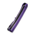 Civivi Mini Asticus Flipper Knife Purple G10 Handle (3.25" Black Stonewashed 10Cr15CoMoV) C19026B-4 - Image 8